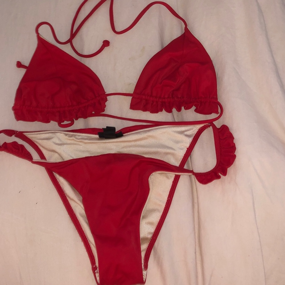 LA hearts bikini